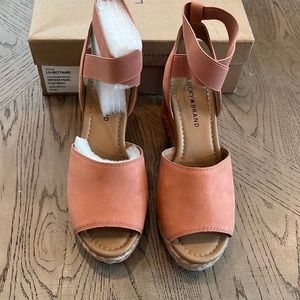 Lucky Brand Bettanie Espadrille Wedge Sandal